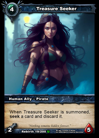 Treasure Seeker (Human Ally - Pirate)
