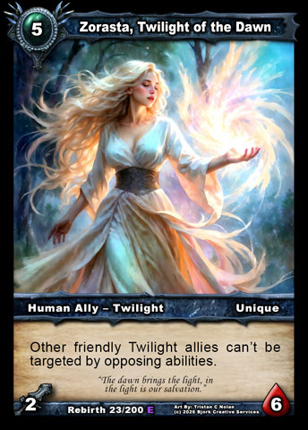 Zorasta, Twilight of the Dawn (Human Ally - Twilight)