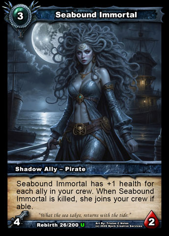 Seabound Immortal (Shadow Ally - Pirate)