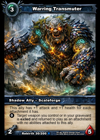 Warring Transmuter (Shadow Ally - Scaleforge)