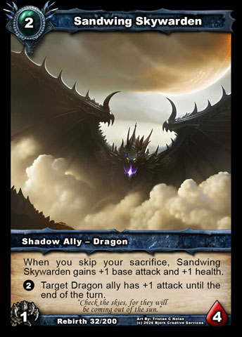 Sandwing Skywarden (Shadow Ally - Dragon)