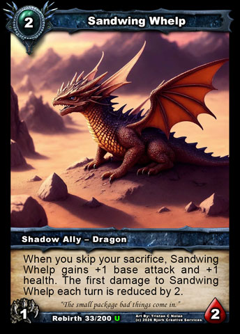 Sandwing Whelp (Shadow Ally - Dragon)