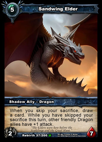 Sandwing Elder (Shadow Ally - Dragon)