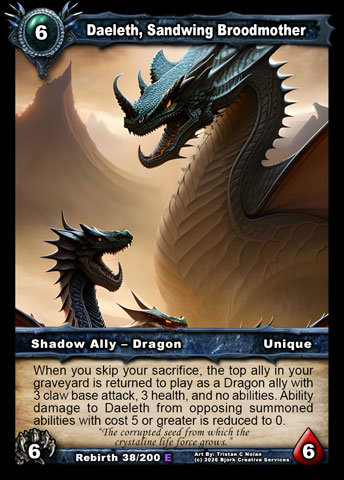 Daeleth, Sandwing Broodmother (Shadow Ally - Dragon)