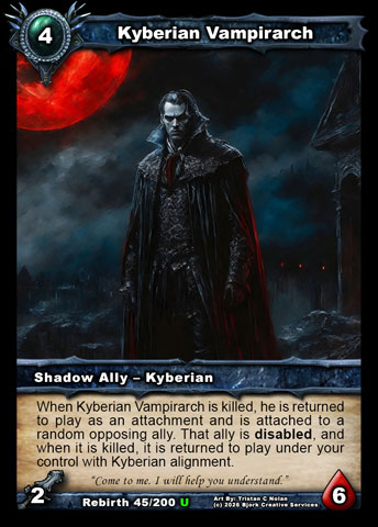 Kyberian Vampirarch (Shadow Ally - Kyberian)