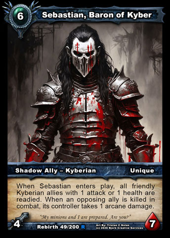Sebastian, Baron of Kyber (Shadow Ally - Kyberian)