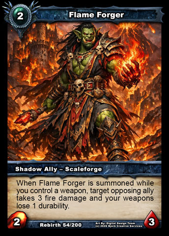 Flame Forger (Shadow Ally - Scaleforge)