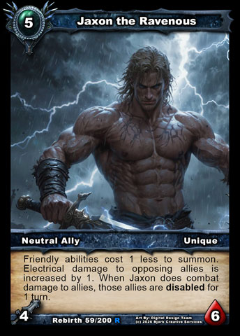 Jaxon the Ravenous (Neutral Ally)