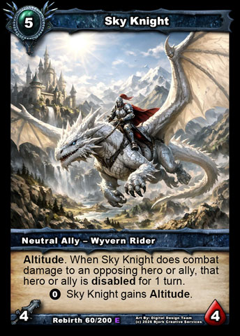 Sky Knight (Neutral Ally - Wyvern Rider)