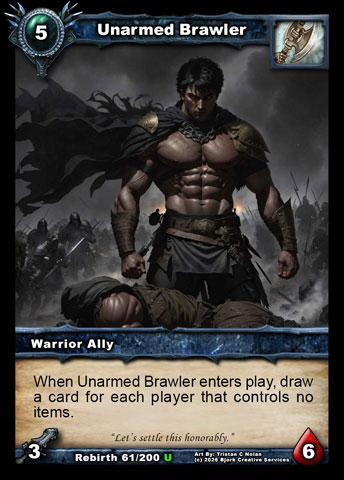 Unarmed Brawler (Warrior Ally)
