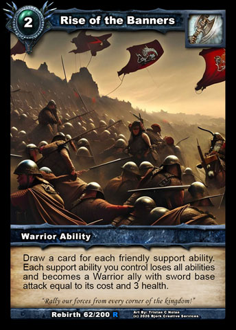 Rise of the Banners (Warrior Ability)