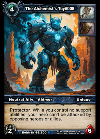 The Alchemist's Toy#008 (Warrior, Priest Ally - Aldmor)