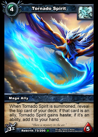 Tornado Spirit (Mage Ally)