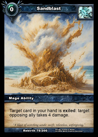 Sandblast (Mage Ability)