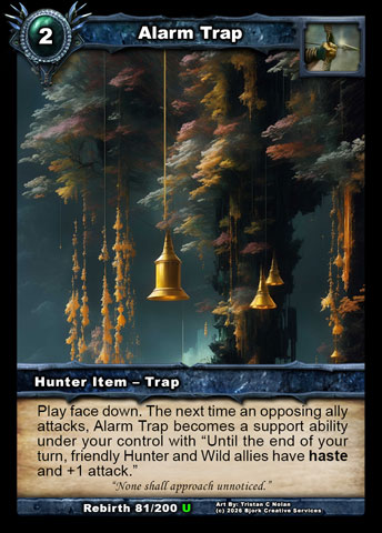 Alarm Trap (Hunter Item - Trap)