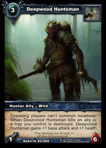 Deepwood Huntsman (Hunter Ally - Wild)