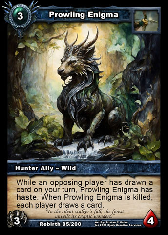 Prowling Enigma (Hunter Ally - Wild)