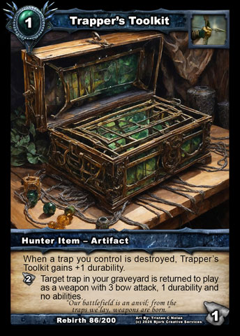 Trapper's Toolkit (Hunter Item - Artifact)