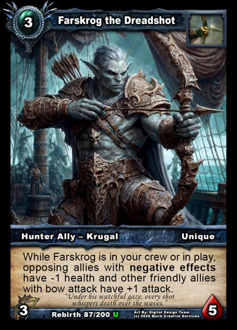 Farskrog the Dreadshot (Hunter Ally - Krugal)