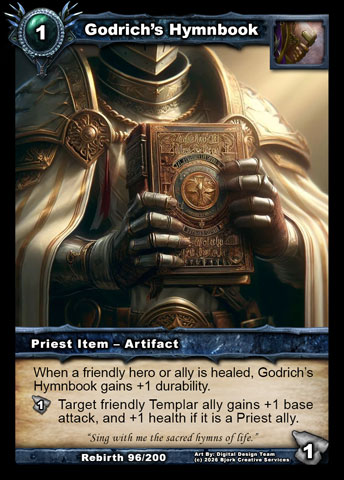 Godrich's Hymnbook (Priest Item - Artifact)