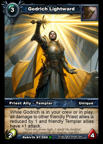 Godrich Lightward (Priest Ally - Templar)