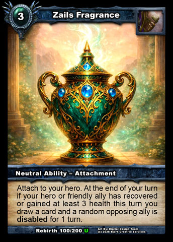 Zails Fragrance (Priest Ability - Attachment)