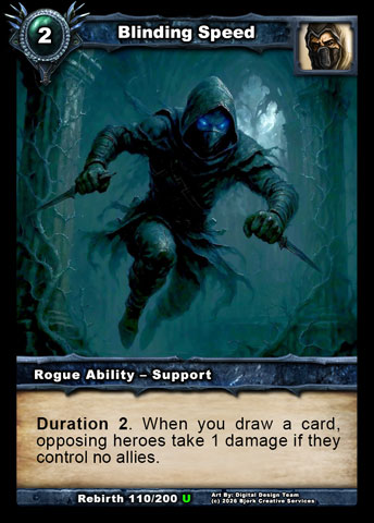 Blinding Speed (Rogue Ability - Support)