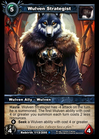 Wulven Strategist (Wulven Ally - Wulven)