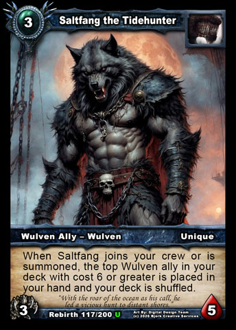 Saltfang the Tidehunter (Wulven Ally - Wulven)