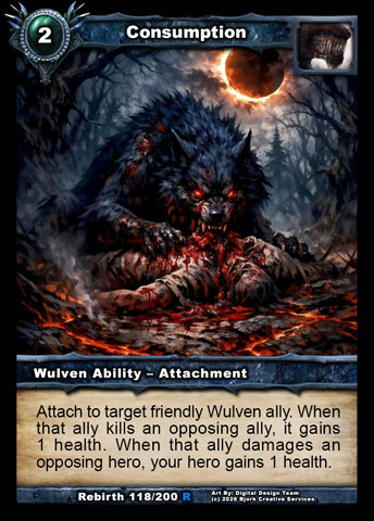 Consumption (Wulven Ability - Attachment)