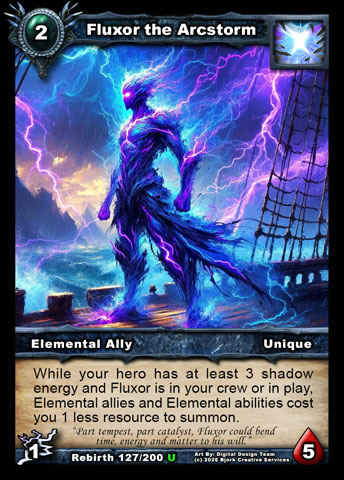 Fluxor the Arcstorm (Elemental Ally)