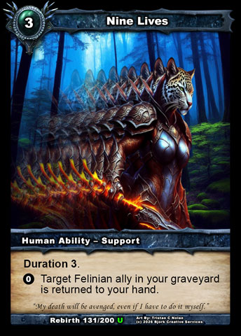 Nine Lives (Human Ability - Support)