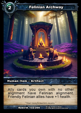 Felinian Archway (Human Item - Artifact)