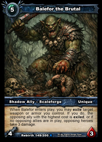 Balefor the Brutal (Shadow Ally - Scaleforge)