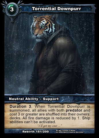 Torrential Downpurr (Neutral Ability - Support)