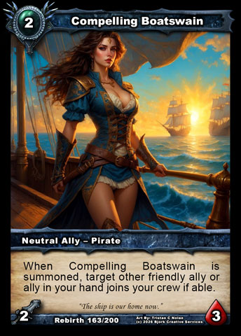 Compelling Boatswain (Neutral Ally - Pirate)