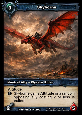 Skyborne (Neutral Ally - Wyvern Rider)