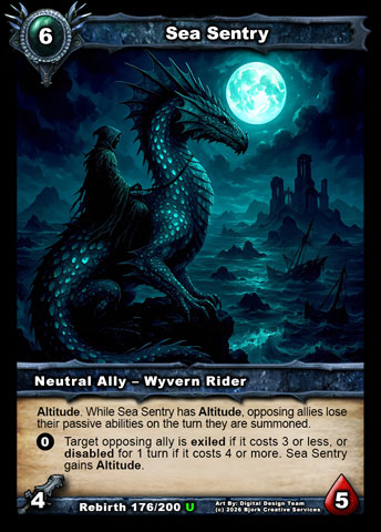 Sea Sentry (Neutral Ally - Wyvern Rider)
