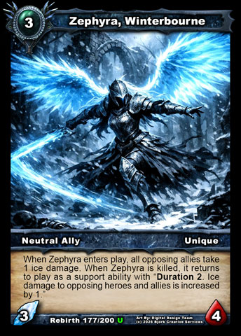Zephyra, Winterbourne (Neutral Ally)