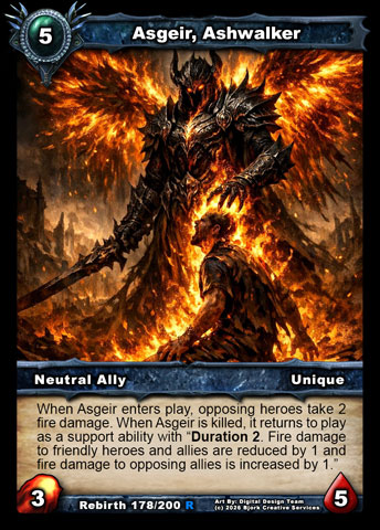 Asgeir, Ashwalker (Neutral Ally)