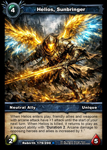 Helios, Sunbringer (Neutral Ally)