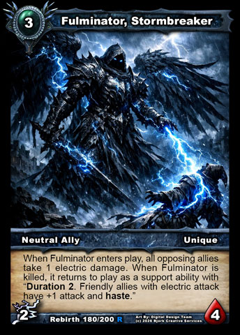 Fulminator, Stormbreaker (Neutral Ally)