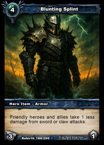 Blunting Splint (Neutral Item - Armor)
