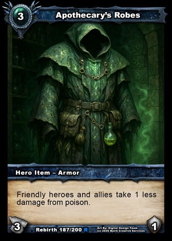 Apothecary's Robes (Neutral Item - Armor)