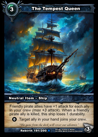 The Tempest Queen (Neutral Item - Ship)