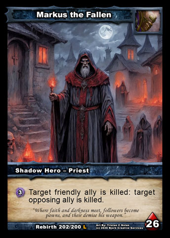 Markus the Fallen (Shadow Priest Hero)
