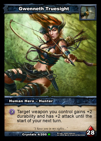 Gwenneth Truesight (Human Hunter Hero)