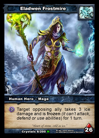 Eladwen Frostmire (Human Mage Hero)