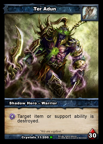Ter Adun (Shadow Warrior Hero)