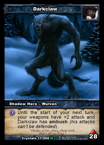 Darkclaw (Shadow Wulven Hero)